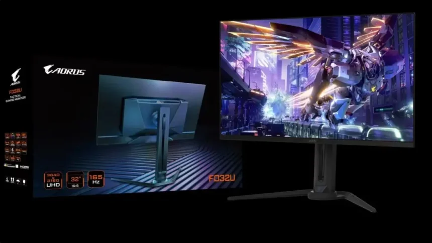 Gigabyte AORUS FO32U Gaming Monitor announced; comes with 165Hz Refresh rate and QD-OLED Display: