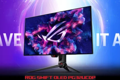 ASUS ROG SWIFT OLED 32 Pro PG32UCDP 4K gaming monitor launched Comes in 240Hz/480Hz refresh rate modes: