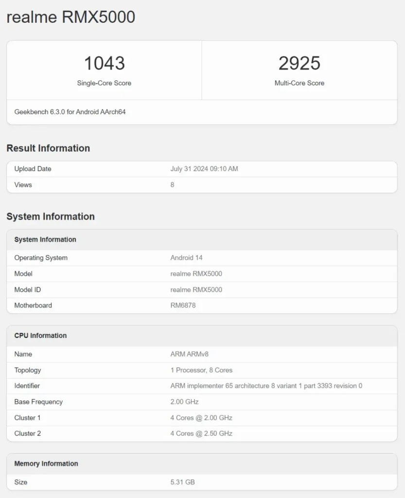 Realme 13 Plus 5G Specifications Leaked? Might Feature Dimensity 7300 and 80W charging: Check all Details: