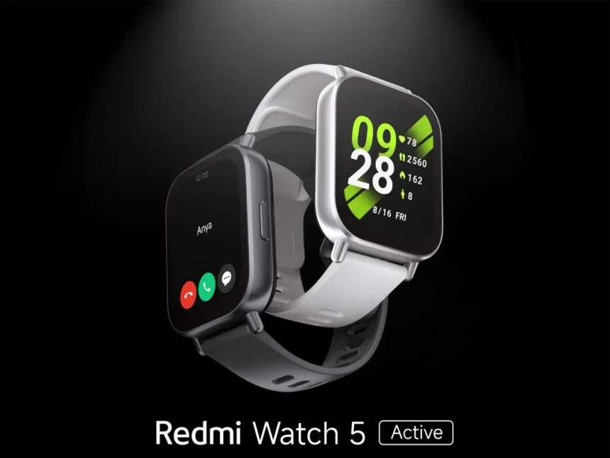 Redmi Watch 5 Active Launched in India; Comes With HyperOS and 18-Day Battery Life: