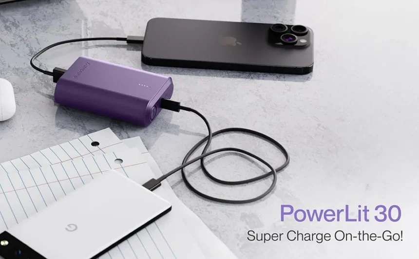 Ambrane PowerLit 30 Compact Power Bank Launched in India;