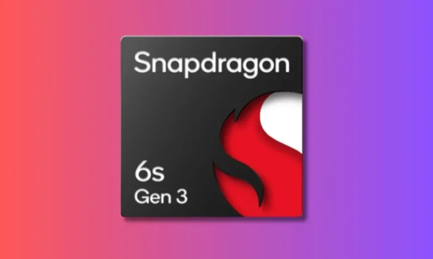 napdragon 6 Gen 3 Soc Launched; Shares the same Specs as Snapdragon 7s Gen 2