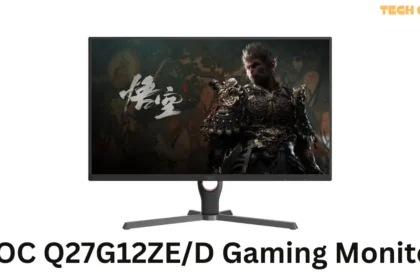 AOC Q27G12ZE/D Monitor launched; A new 27-inch 2K gaming monitor with 240Hz refresh rate and 1ms GtG, Response: