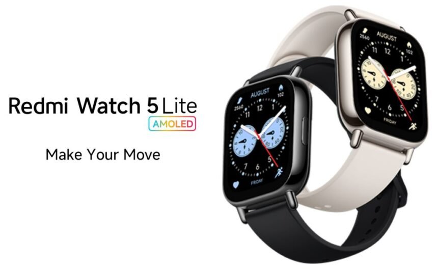 Redmi Watch 5 Lite Smartwatch launched in India: Fetaures AMOLED display