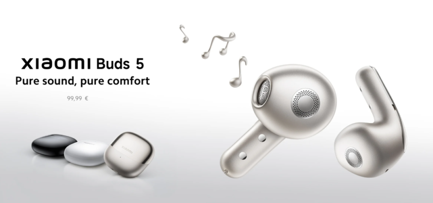 Xiaomi Buds 5 Launched Globally: Comes with Harman AudioEFX tuning and 11mm Dual-Magnet Drivers: