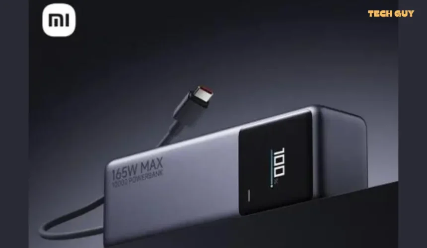 Xiaomi 10000mAh power bank Launched; Offers up to 165W Power Output and 90W Self Charging: