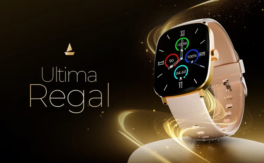 Boat Ultima Regal smartwatch Launched: Comes with AMOLED Display, Health Tracking and IP68 Rating: